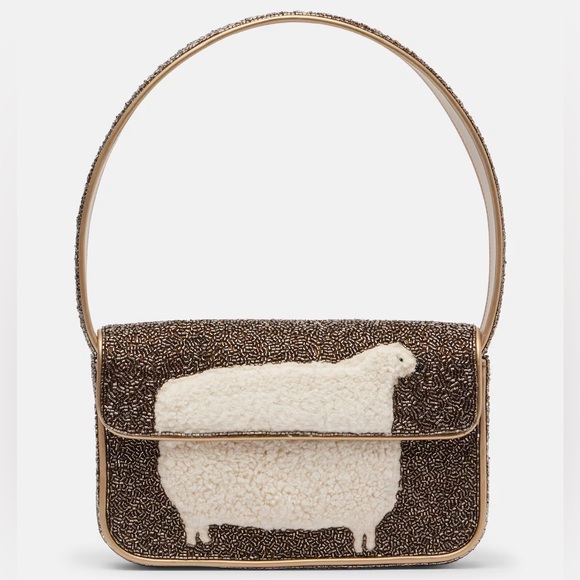 STAUD Handbags - STAUD BEADED TOMMY BAG